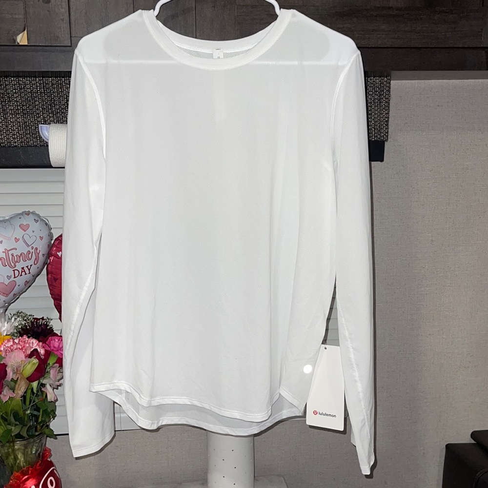 Lululemon high neck running and training long sleeve